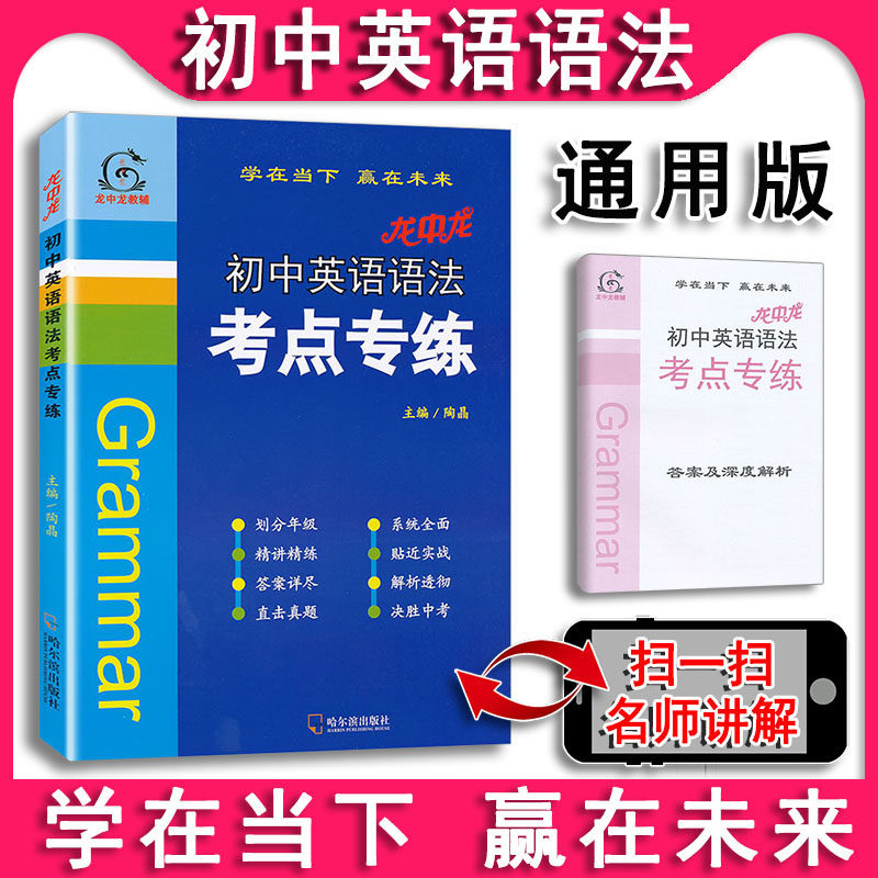 龙中龙初中英语语法考点专练