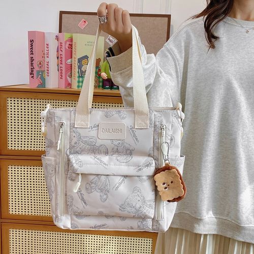 大容量单肩包复古斜挎包通勤