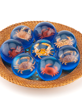 60号弹力球儿童玩具球混装实心弹跳球大号夜光塑胶跳跳球弹弹球