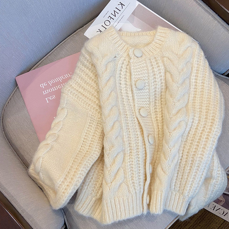 대외무역할인 테일상품가공 여성의류 컷라벨 통관 리크픽업 유명매장 찹쌀스타일 레이지가디건 니트스웨터