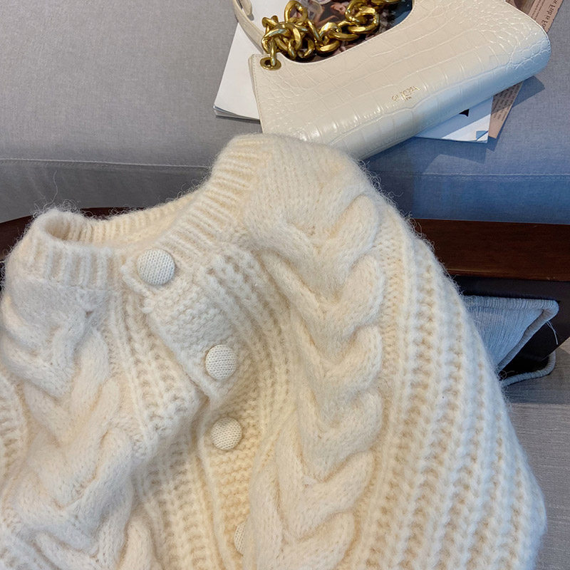 대외무역할인 테일상품가공 여성의류 컷라벨 통관 리크픽업 유명매장 찹쌀스타일 레이지가디건 니트스웨터