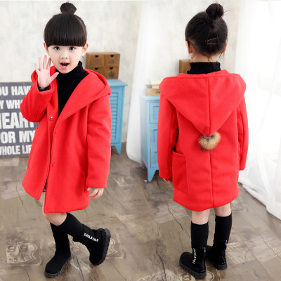 Manteau pour fille en laine - Ref 2161990 Image 1