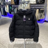 MLB经典 冬新款 正品 LOGO连帽保暖百搭情侣男女户外运动休闲羽绒服