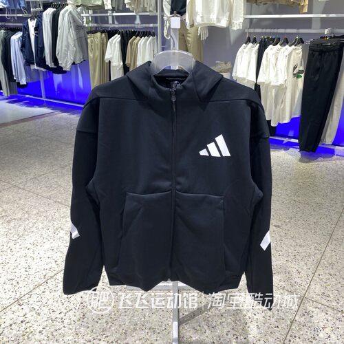 阿迪达斯男子运动休闲夹克外套
