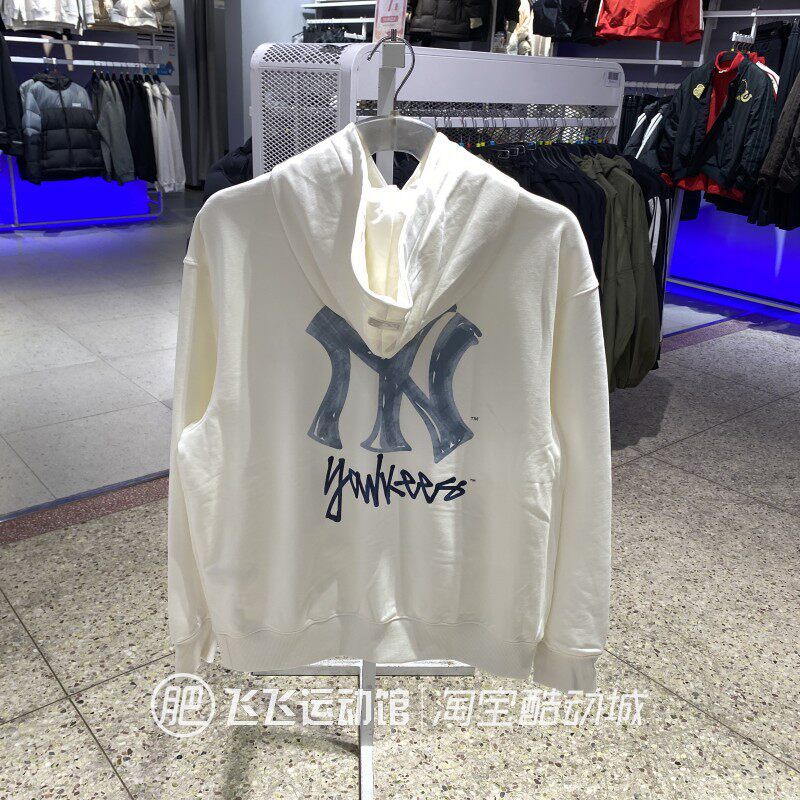 MLB男女连帽时尚针织卫衣套头衫