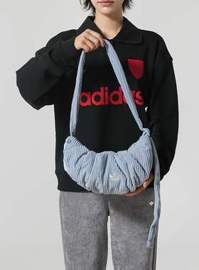 冬正品Adidas阿迪达斯三叶草女运动休闲单肩包手拎包斜挎包KT0861