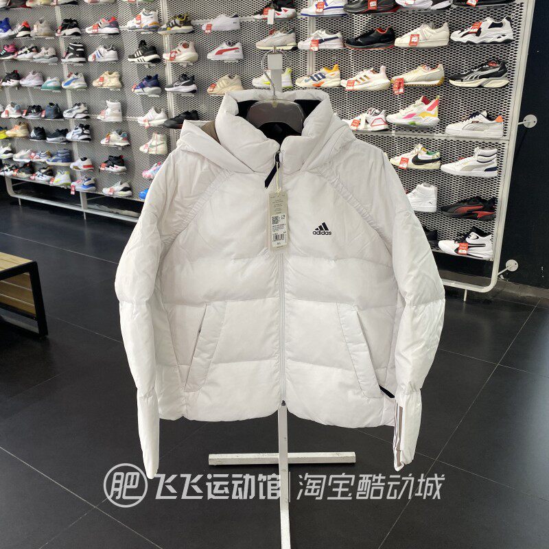 正品阿迪达斯工装保暖休闲羽绒服