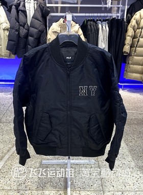 2025正品新款MLB百搭男女运动休闲棒球服飞行员夹克外套3AJPB0151