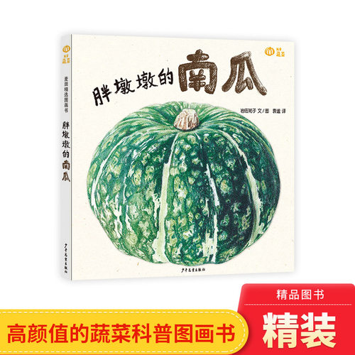 胖墩墩南瓜绘本图画书蔬菜系列