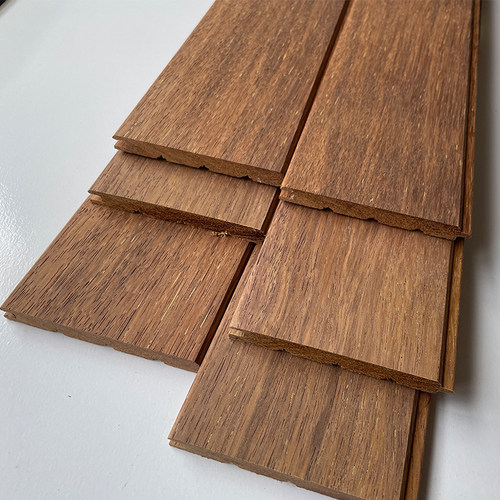 正宗印尼菠萝格烘干天花吊顶模板