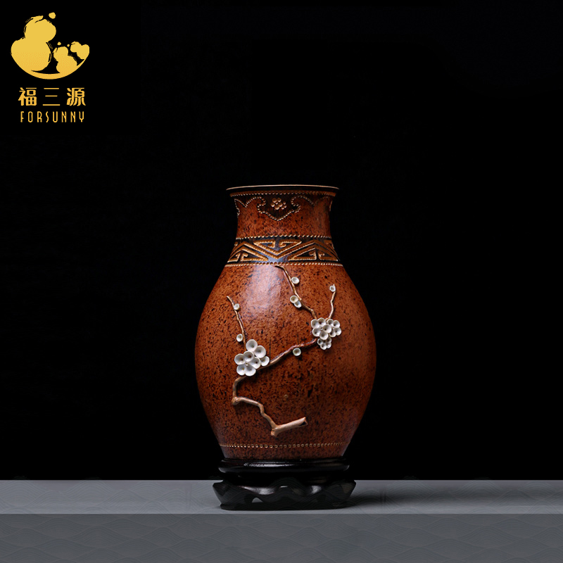 仿古大号装茶手工烫画绘画葫芦