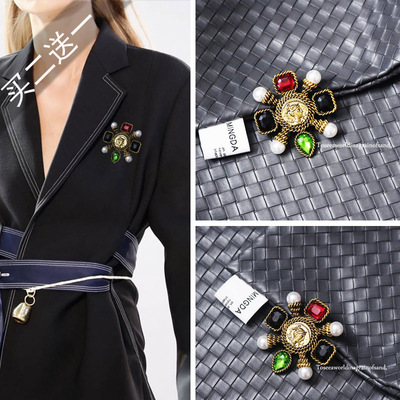 质地私货欧美合金女百搭胸针