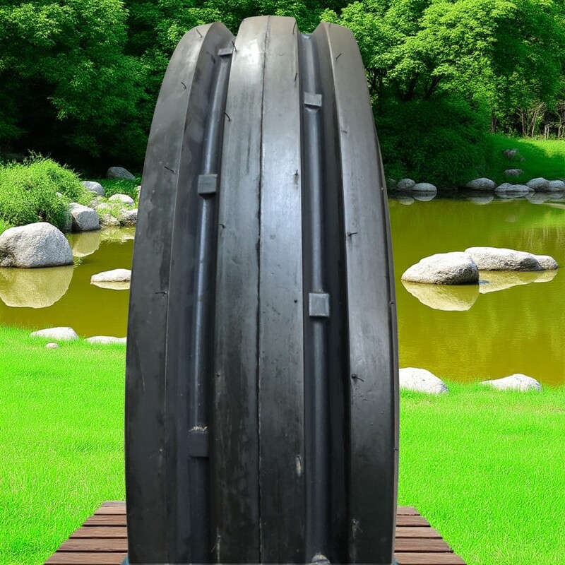 750-16条型花纹徐州甲字轮胎含内胎拖拉机导向前轮轮胎