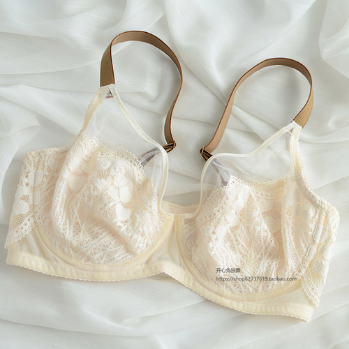 外贸 软钢圈超薄性性感蕾丝大码文胸75BCDF80BCDEF85BCDEF90BCDEF