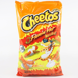 美国奇多火热辣芝士栗米棒玉米条零食松脆热辣Cheetos Hot Flamin