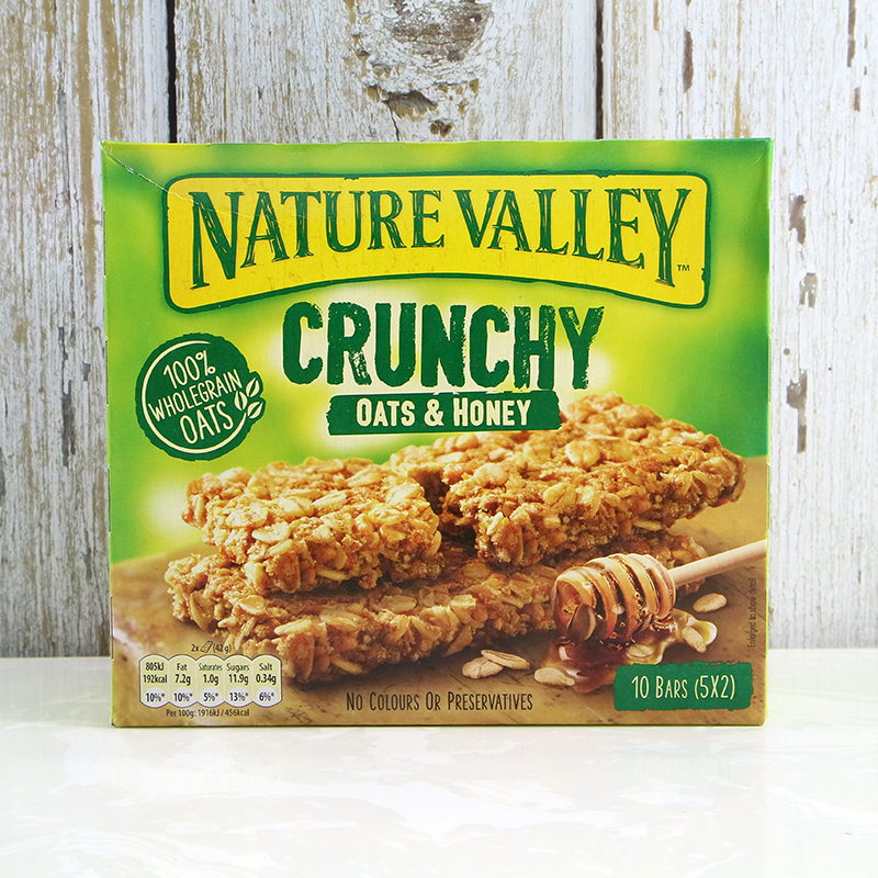 天然山谷燕麦蜂蜜味香脆燕麦棒NatureValley Crunchy Oats&Honey