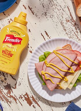 美国旗牌黄芥末调味酱汉堡热狗 French's Classic Yellow Mustard