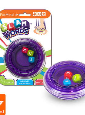 foxmind 单词大满贯 快速学英语单词儿童益智玩具亲子互动桌游戏