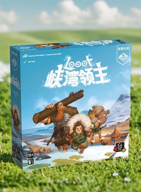 栢龙峡湾领主桌游10岁儿童益智亲子互动游戏亲子互动桌游玩具