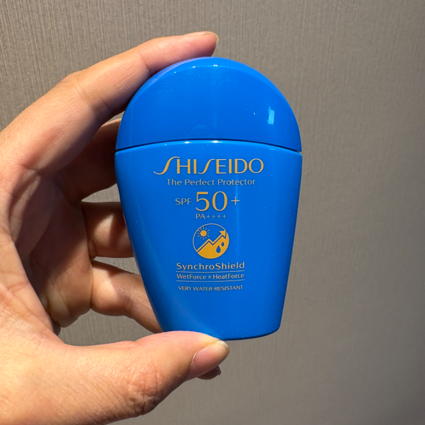 日本资生堂艳阳夏日防晒 蓝胖子防晒霜 50MLSPF50+