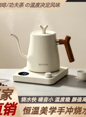 2026新款高档正品烧水壶家用小型自动上水恒温泡茶咖啡电热水壶