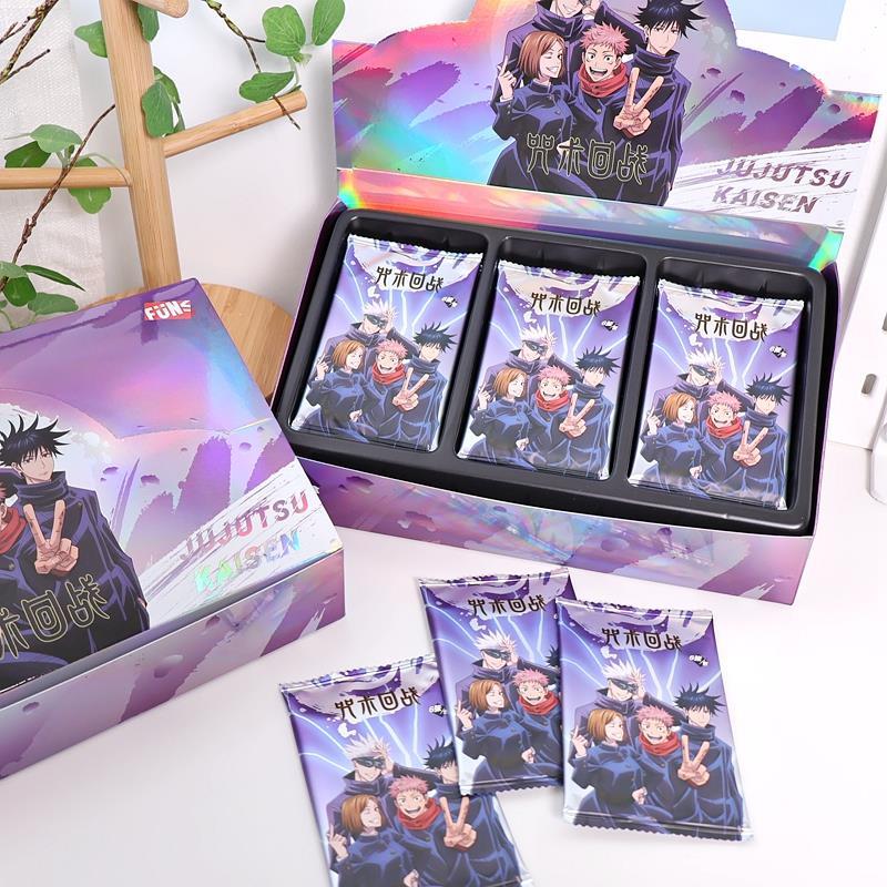 正版收藏卡盲袋抽经典咒术回战拍立得卡牌五条虎杖伏黑蔷薇七海夏