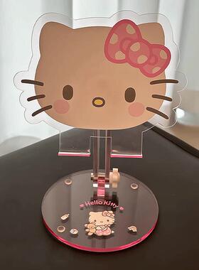 三丽hello鸥kity平板专用支架可爱亚克力ipad桌面通用可调节