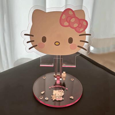 三丽hello鸥kity平板专用支架可爱亚克力ipad桌面通用可调节