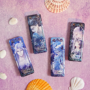 方形徽章套装 快看小说漫画周边德萨罗人鱼阿伽雷斯吧唧胸章谷 正版