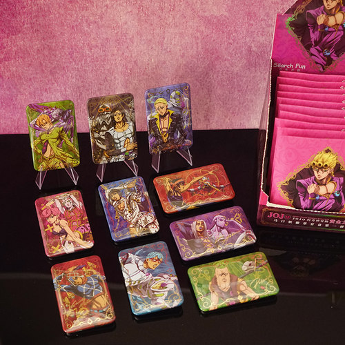 JOJO奇妙冒险黄金之风方形徽章