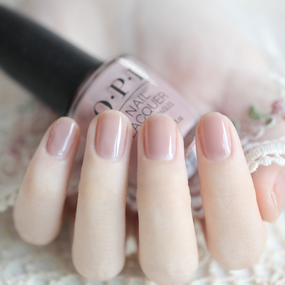 OPI彩色指甲油裸色免烤快干持久