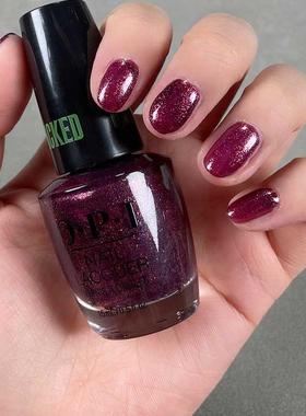 美国OPI彩色指甲油2024假日圣诞新色联名限定色 持久免烤显白美甲