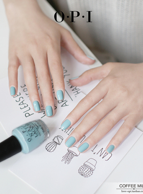 OPI指甲油多巴胺快乐糖果亮色美甲显白阳光好心情持久不掉色免烤