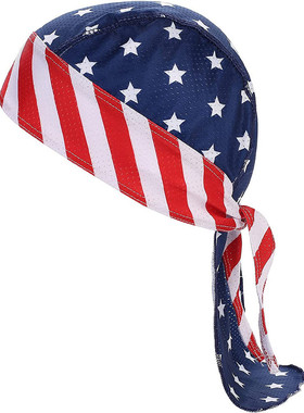 durag包头巾Hiphop西海岸黑人街头个性匪帮说唱bboy街舞海盗套帽