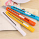 得力2025小号美工刀 可爱糖果色便携切纸刀 学生手工课裁剪美工刀