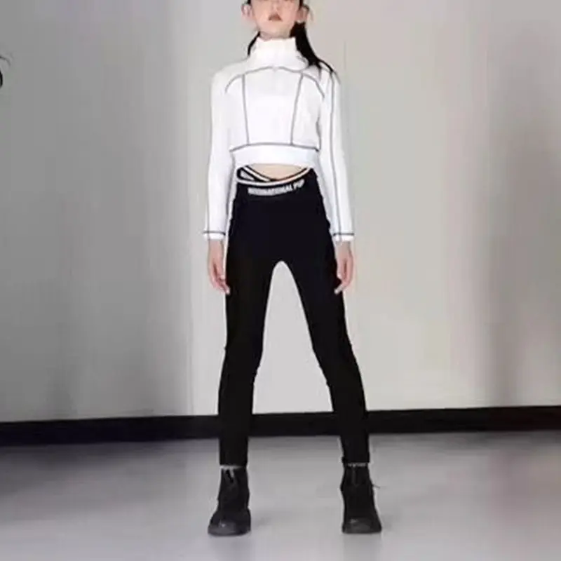 少儿模特训练服套装儿童形体礼仪