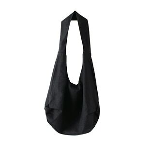 中国风男女禅意包休闲亚麻包单肩流浪包复古棉麻和尚僧包居士包