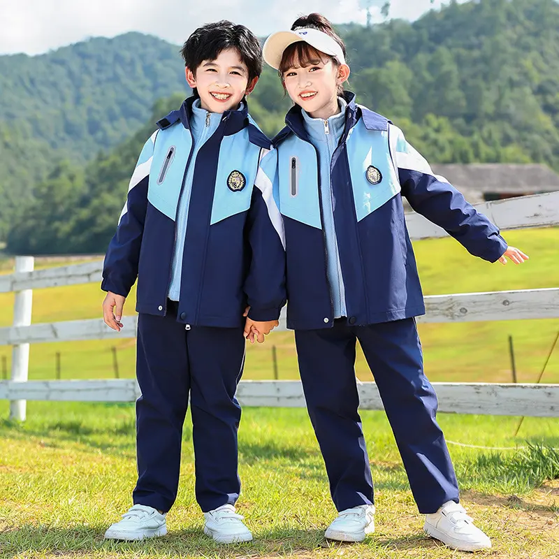 幼儿园园服春秋季新款儿童学院风