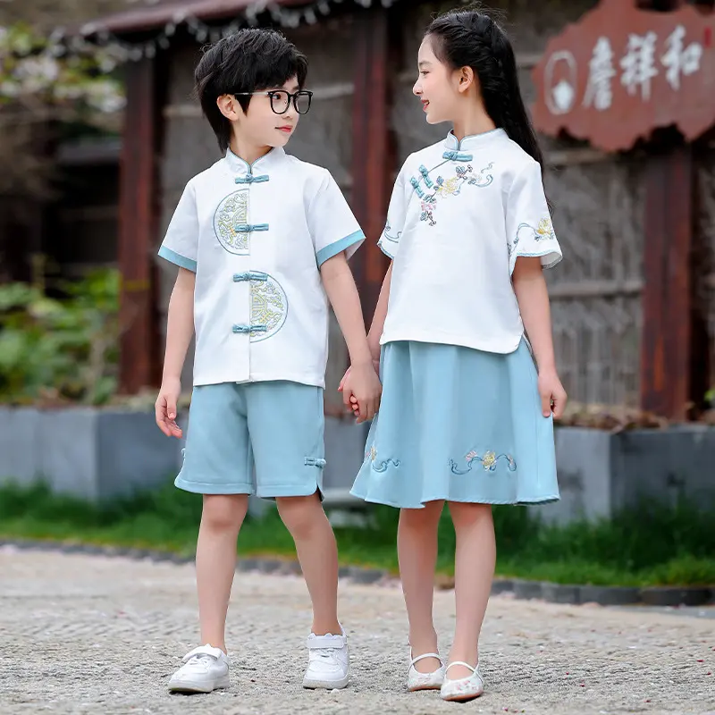 儿童装国学汉服男童中女童唐装