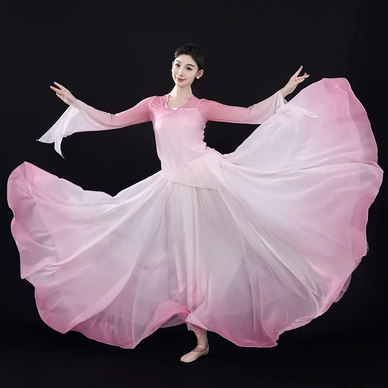 现货古典舞蹈服女中国舞练功服