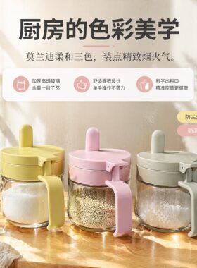 家用调料盒分离密封防潮勺