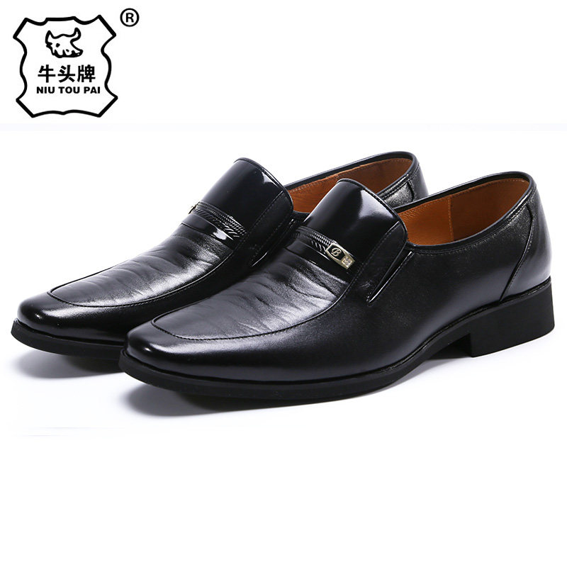 牛头牌皮鞋正品男士商务办公西装鞋真牛皮正装德比鞋男鞋16895,流行男鞋,正装皮鞋,淘宝优惠券,粉丝福利购,淘宝优惠卷