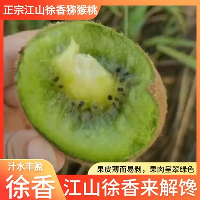 衢州江山徐香猕猴桃当季新鲜水果应季奇异果农家自种健康绿色水果