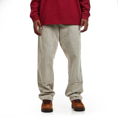 CARHARTT WIP男式双膝工装裤耐用休闲直筒牛仔裤