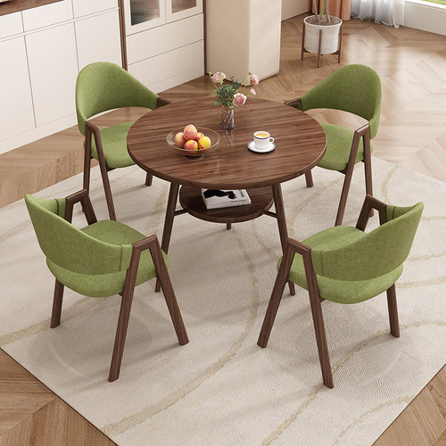 现代简约接待桌椅组合