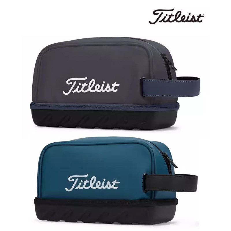 24新品Titleist高尔夫手拿包便携运动双层手抓包男女户外收纳包