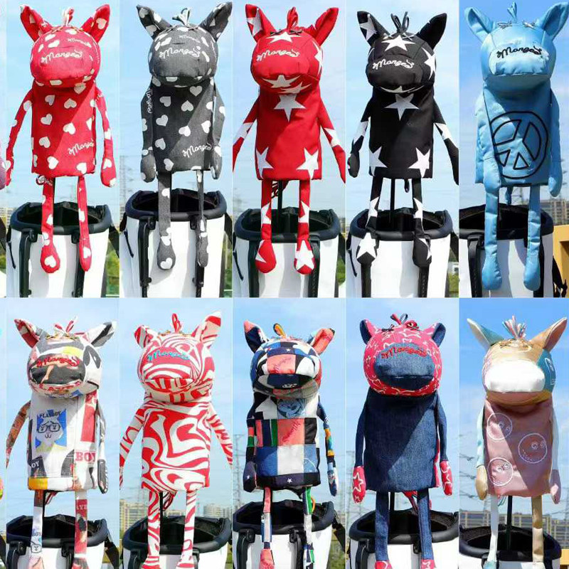 MONZEE高尔夫球杆帽套一号木杆头保护套驴套潮流时尚日本产正品