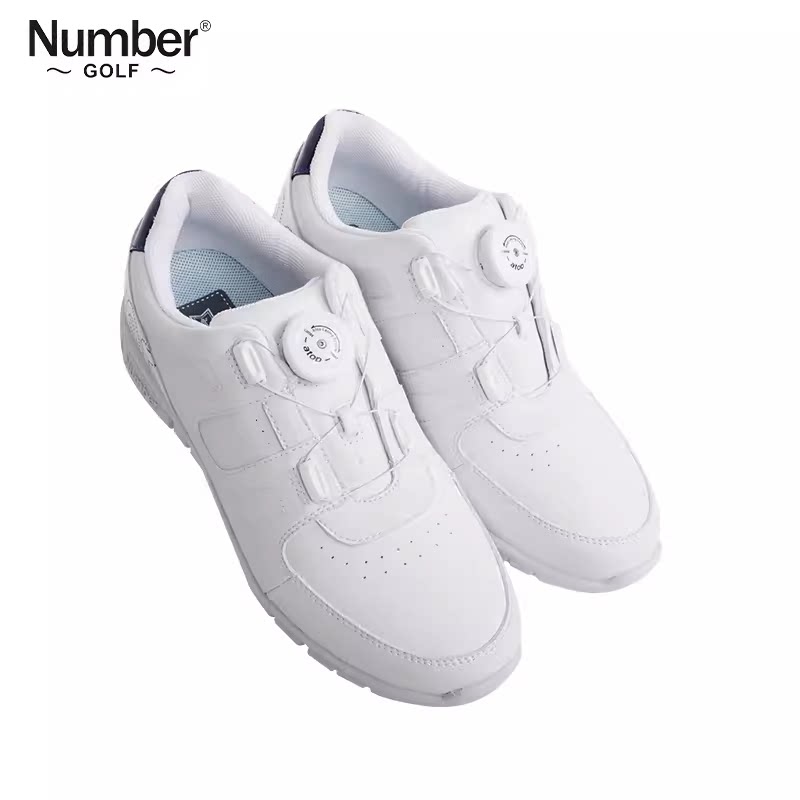 Number高尔夫球鞋儿童专业轻量舒适运动鞋青少年防滑轻便旋钮鞋