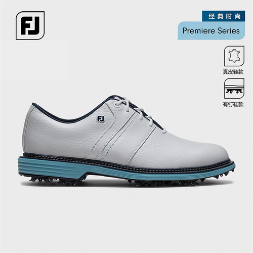 FootJoy高尔夫球鞋26新款男士Premiere Series系列FJ真皮有钉鞋