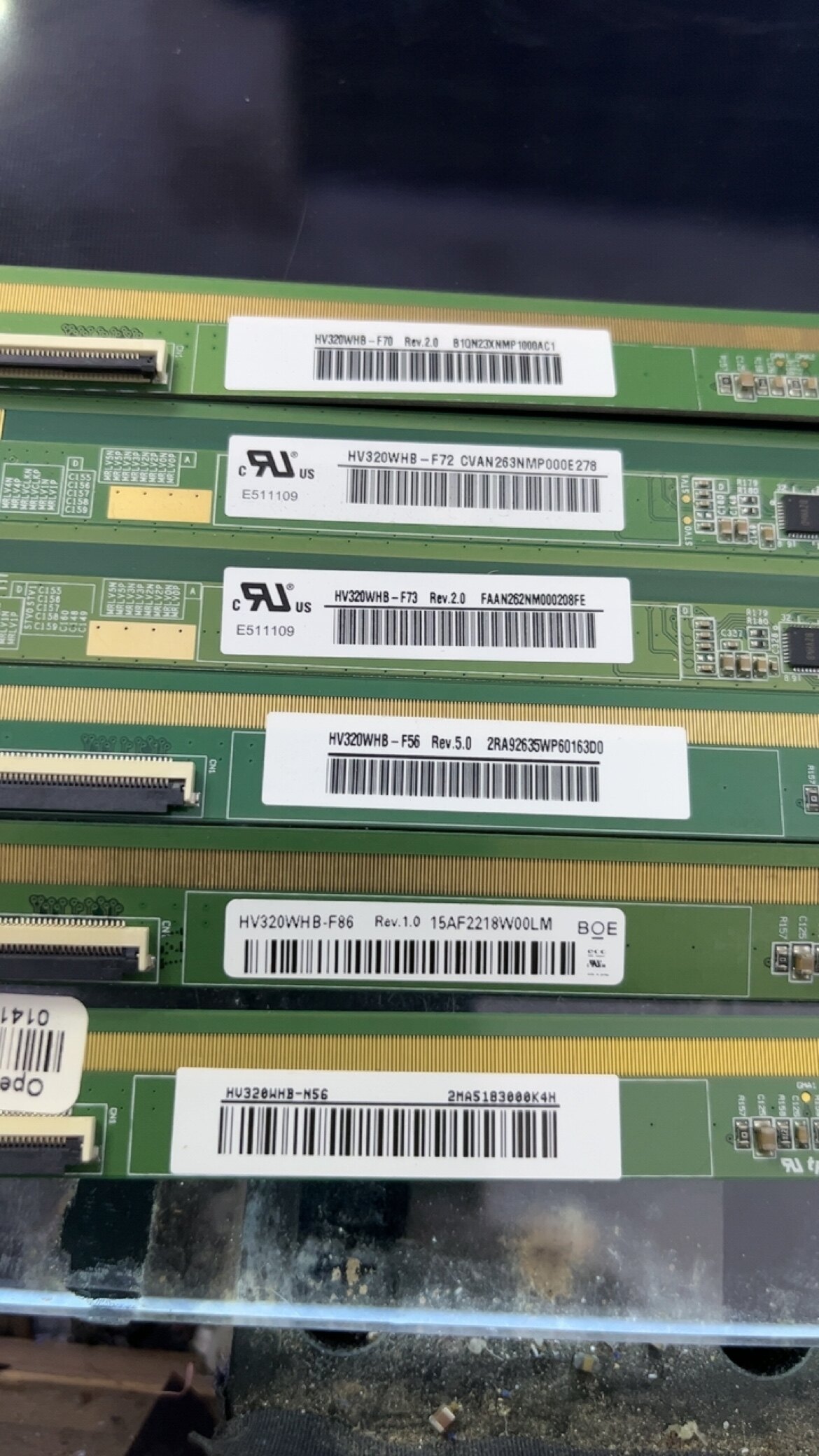 HV320WHB-F70 F72 F73 F56 F86 N56 N86拆机边条包好拍下备注型号图片